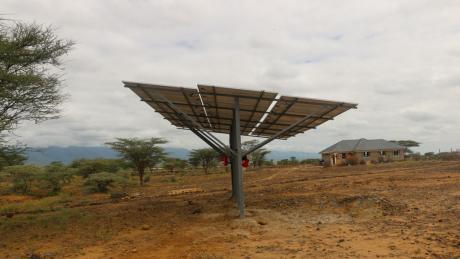 Picture of a Solar Panel at Olturot ~ Photo Credit: Rogers Wambua, CITAM