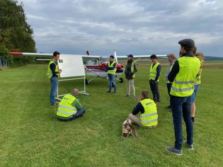 Training at MATC with other potential MAF pilots (credit: Joost de Wit)