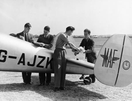 From left, Jack Hemmings, Murray Kendon, Stuart King, Ken Ellis